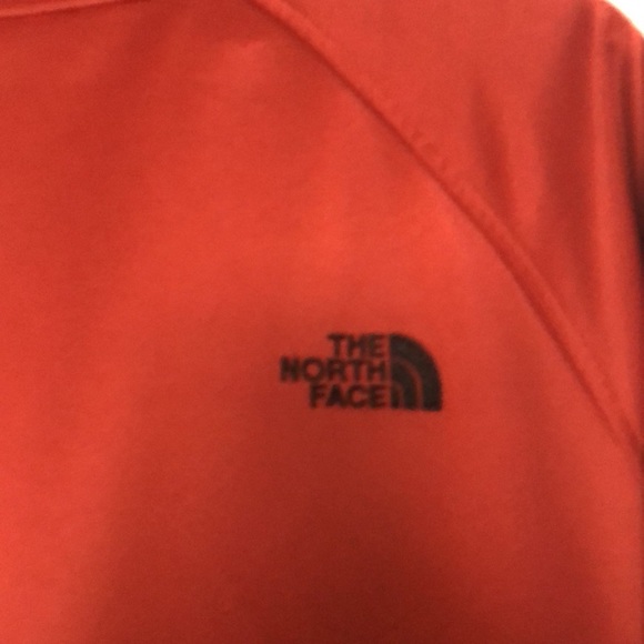 The North Face Men’s Zip Up Jacket orange and brown - Picture 6 of 12